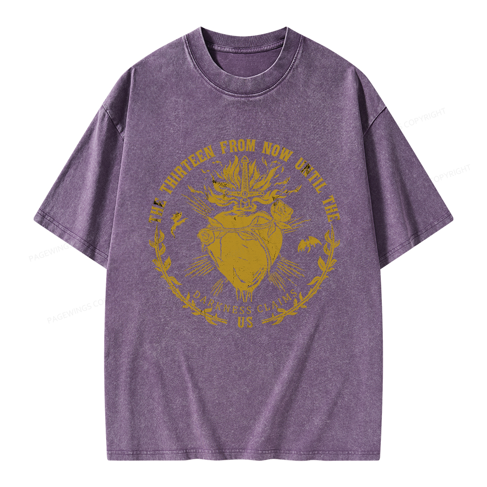Pagewings The Thirteen Unisex Washed T-shirt
