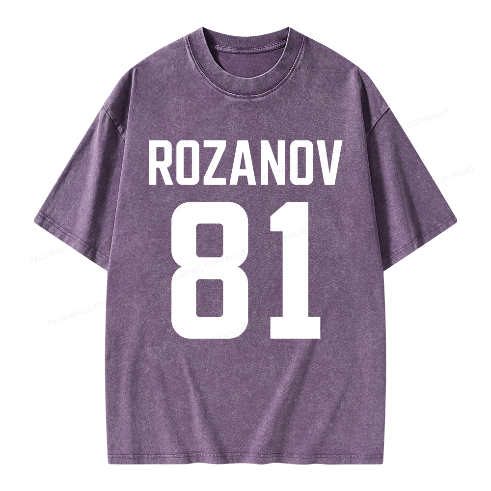 Pagewings Romantic Books Unisex Washed T-shirt