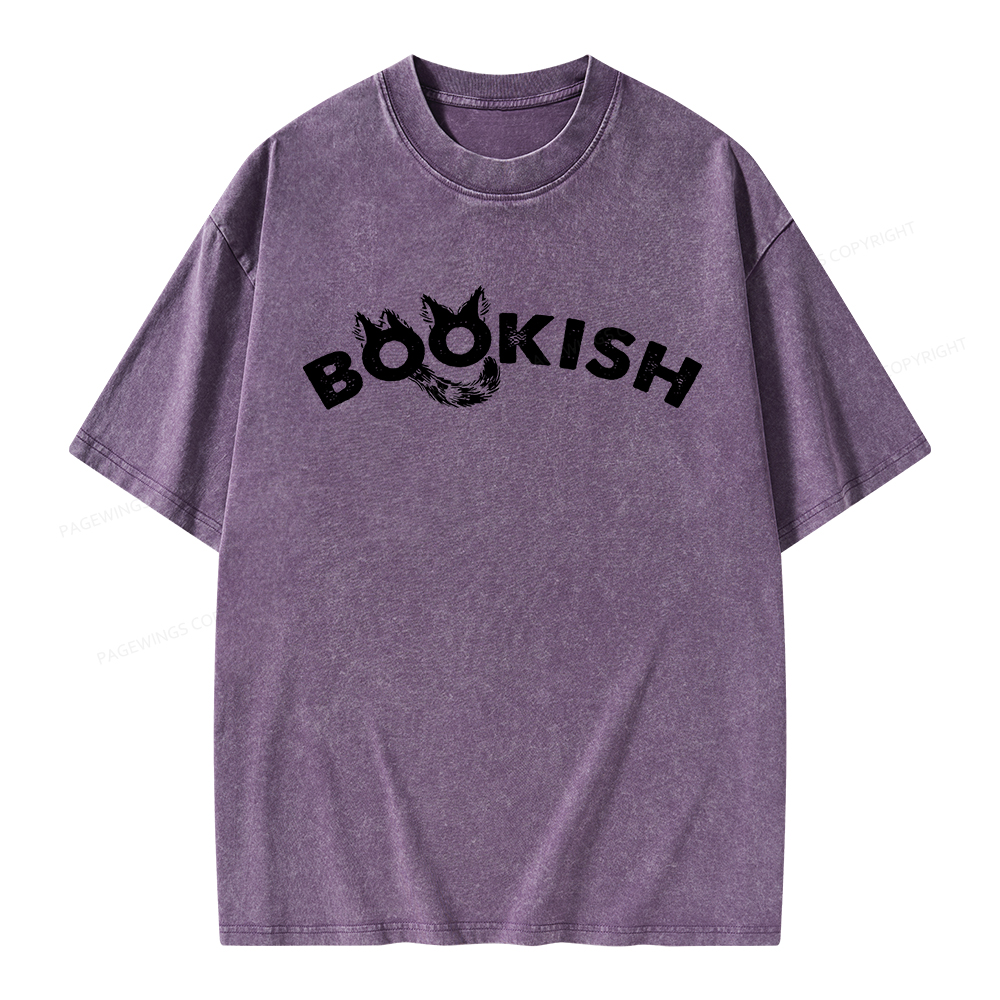 Pagewings Bookish Unisex Washed T-shirt