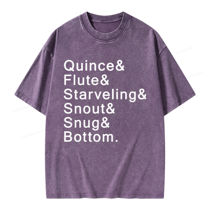 Pagewings The Mechanicals Unisex Washed T-shirt