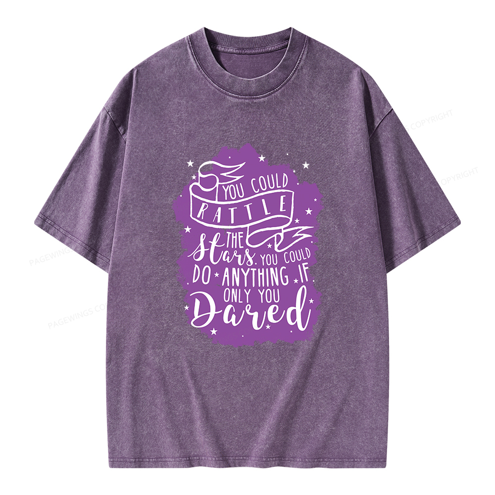 Pagewings Rattle The Stars Unisex Washed T-shirt