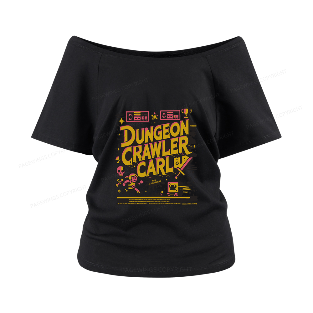 Pagewings Book New Achievement Women Off Shoulder T-shirts
