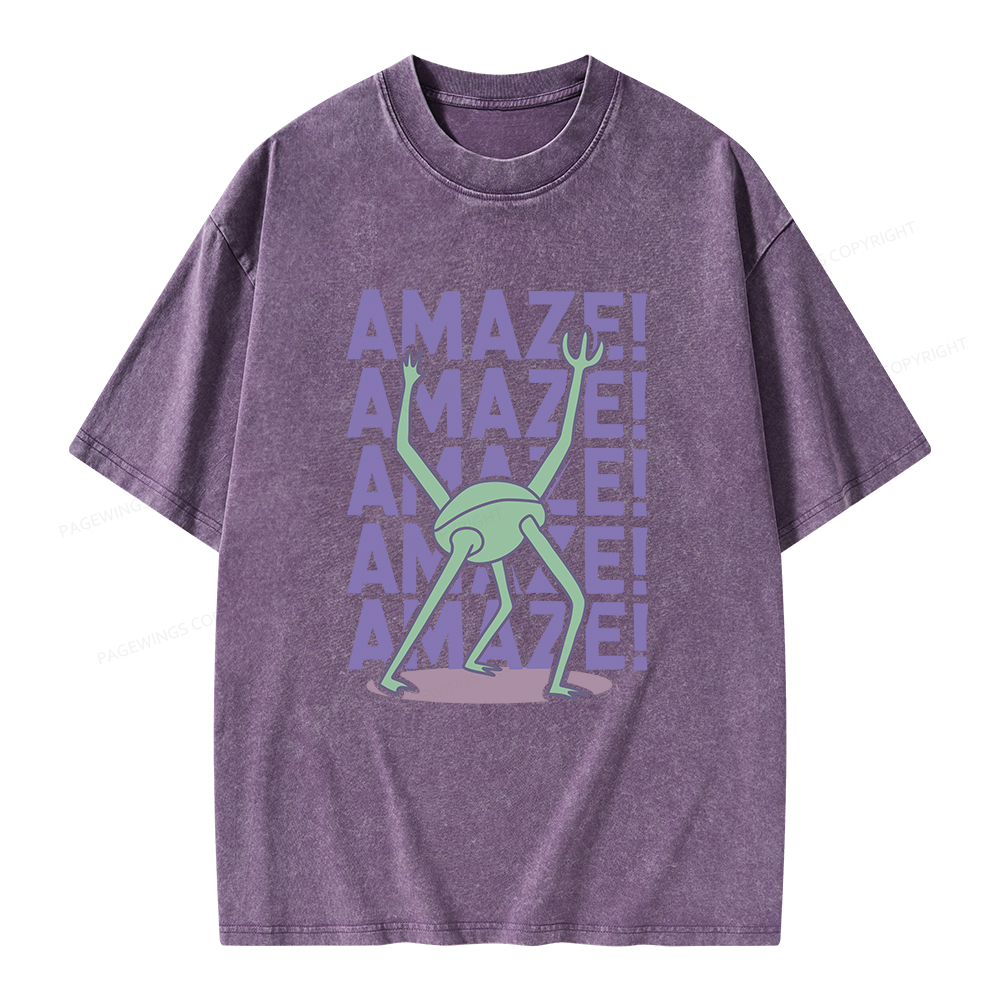 Pagewings Rocky Amaze Unisex Washed T-shirt