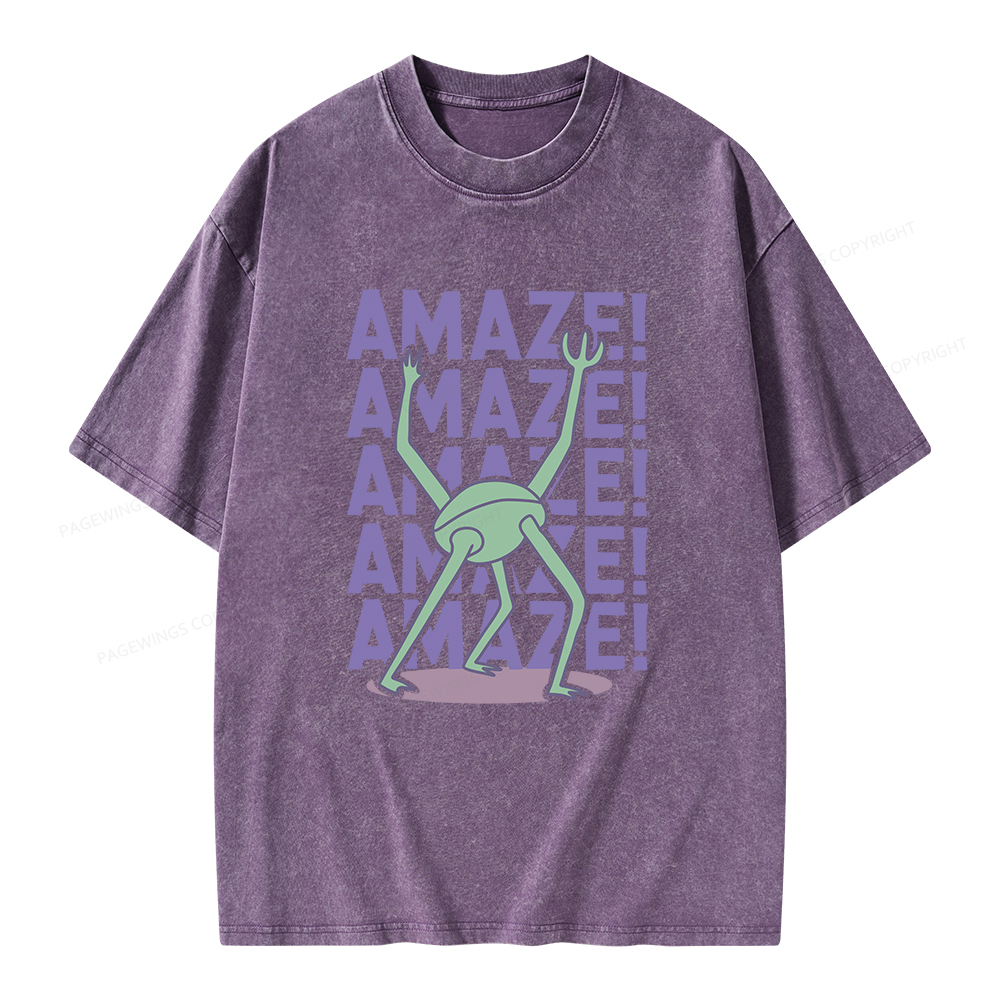 Pagewings Rocky Amaze Unisex Washed T-shirt