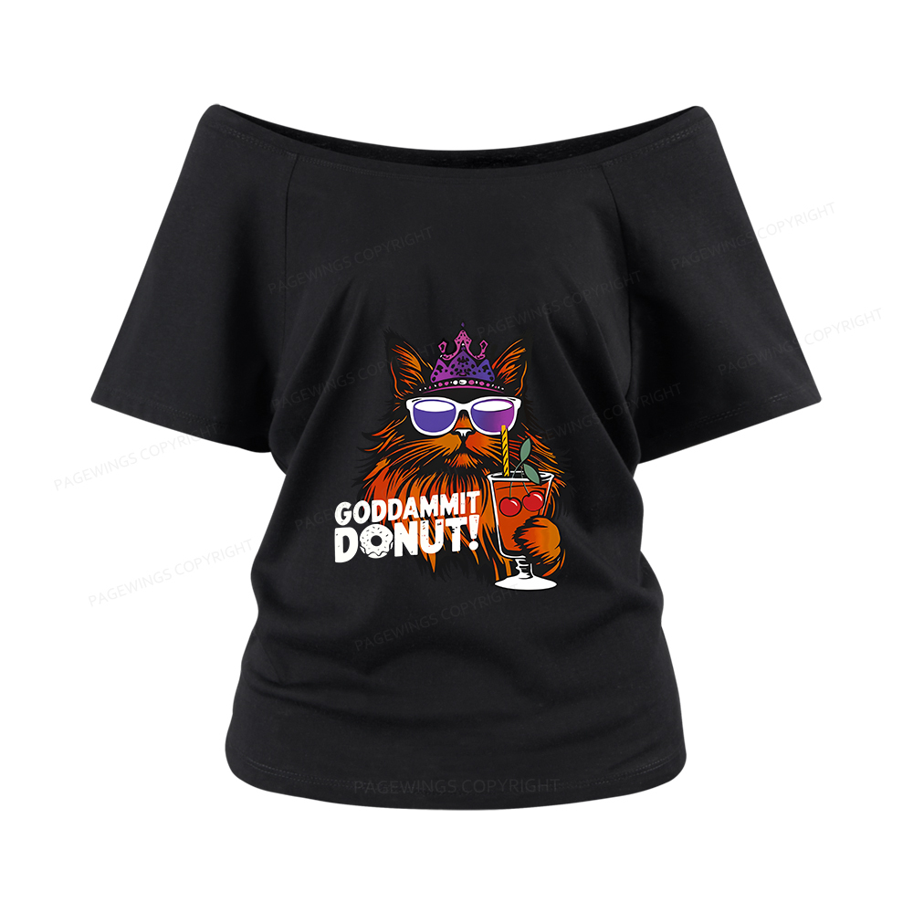 Pagewings Read Sci-Fi Book Women Off Shoulder T-shirts