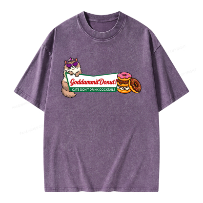 Pagewings Fantasy Book Reader Unisex Washed T-shirt