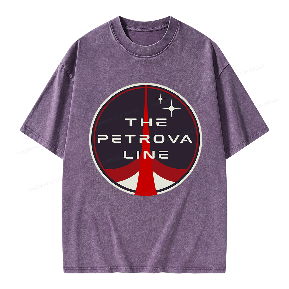 Pagewings The Petrova Line Unisex Washed T-shirt