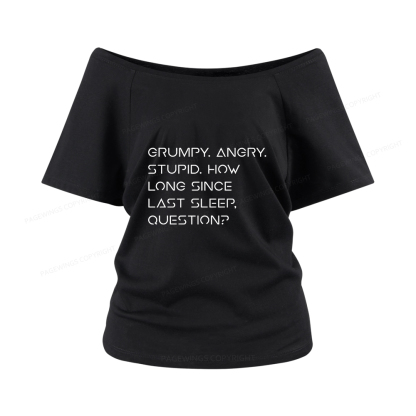 Pagewings Sci-Fi Lover Women Off Shoulder T-shirts