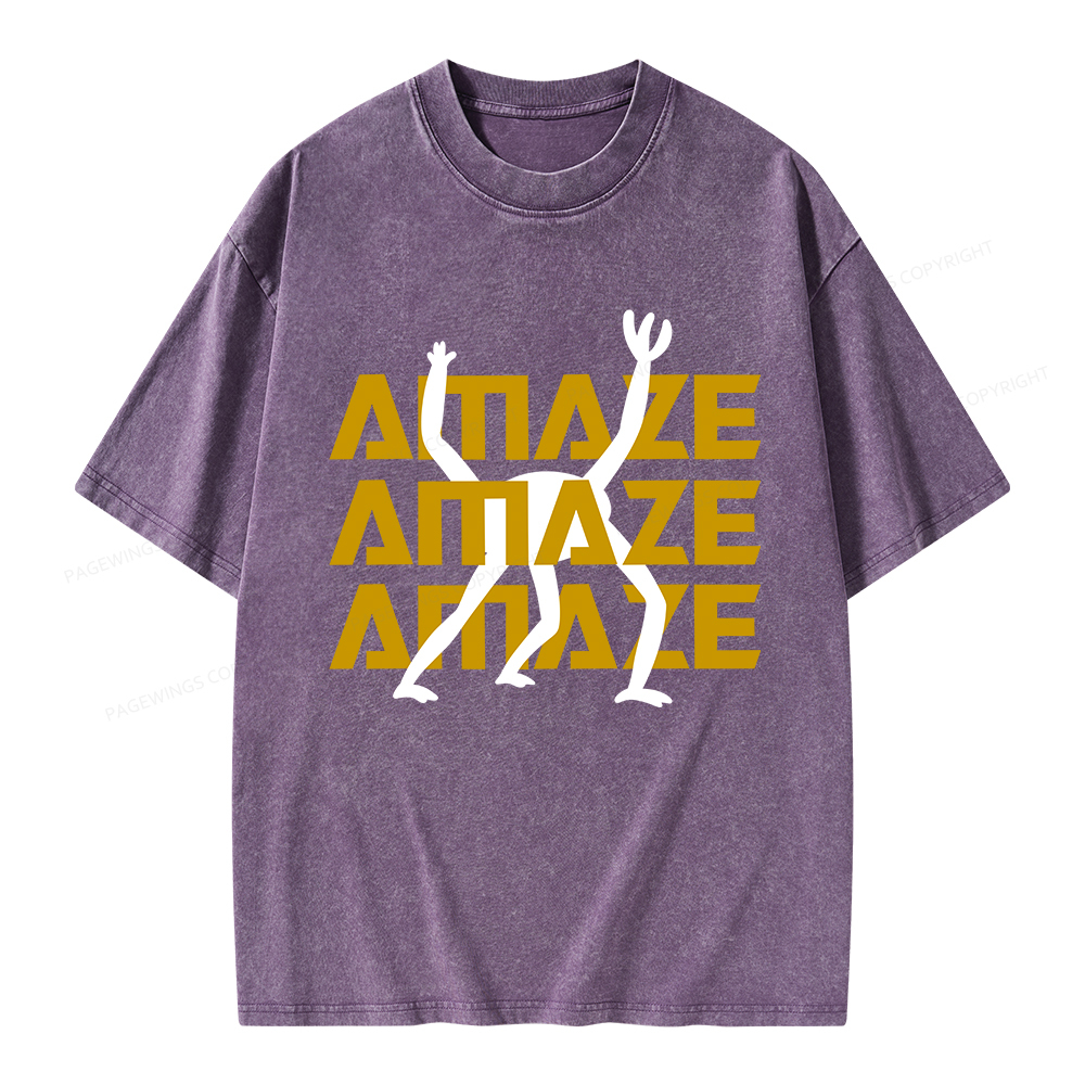 Pagewings Amaze Unisex Washed T-shirt
