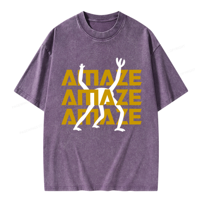Pagewings Amaze Unisex Washed T-shirt