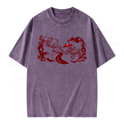 Pagewings Drive Me Mad Unisex Washed T-shirt