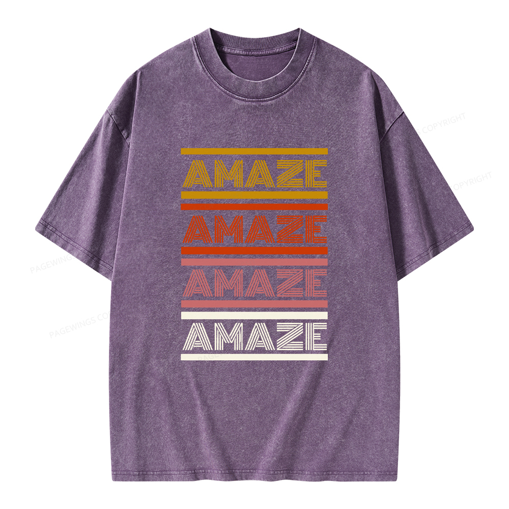 Pagewings Rocky Amaze Unisex Washed T-shirt