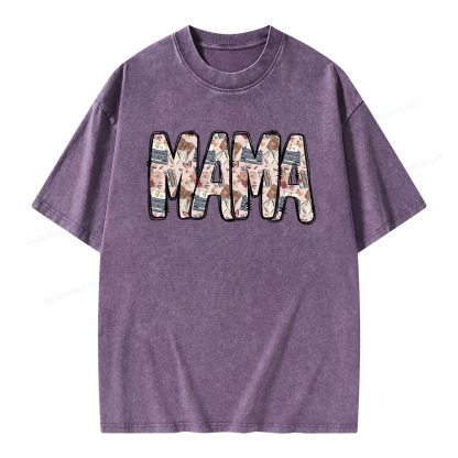 Pagewings Mama Unisex Washed T-shirt