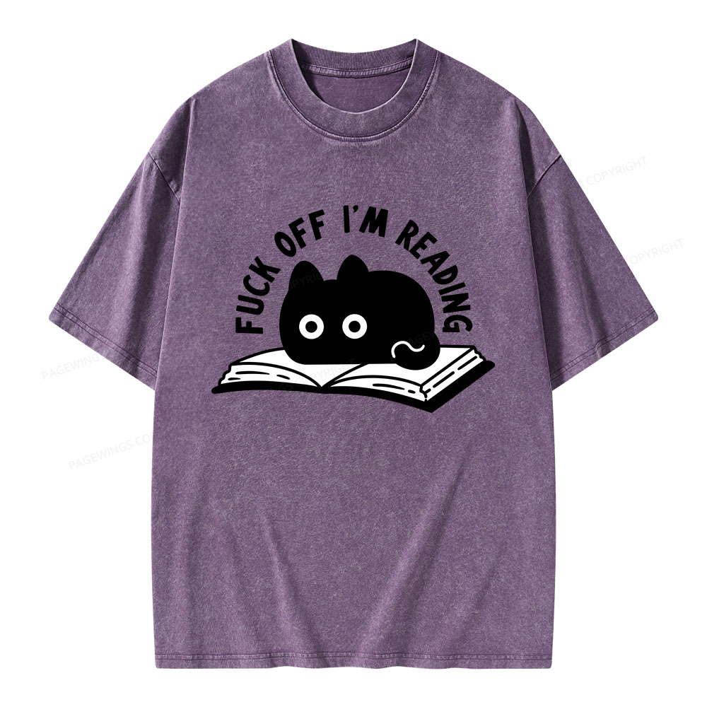Pagewings I'm Reading Unisex Washed T-shirt