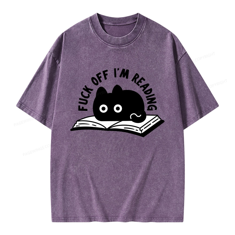Pagewings I'm Reading Unisex Washed T-shirt