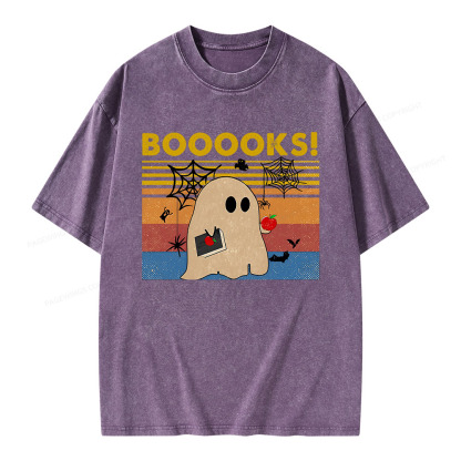 Pagewings Booooks Unisex Washed T-shirt