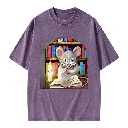 Pagewings Cats For Dummies Unisex Washed T-shirt