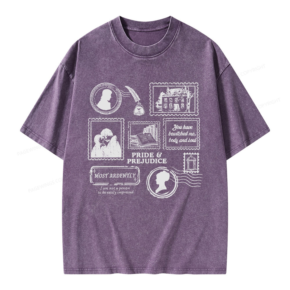 Pagewings You Have Bewitched Me Body And Soul Unisex Washed T-shirt