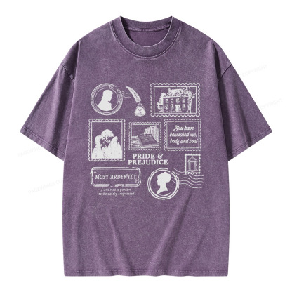 Pagewings You Have Bewitched Me Body And Soul Unisex Washed T-shirt