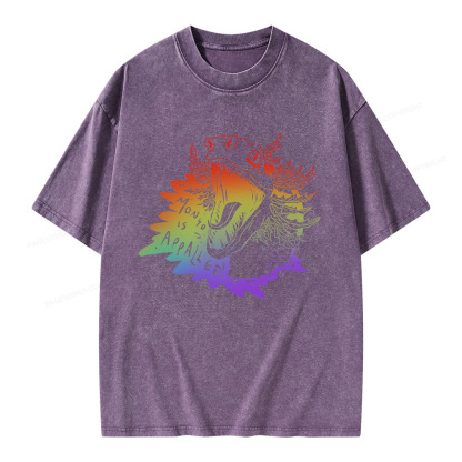 Pagewings Mongo Is Appalled Unisex Washed T-shirt