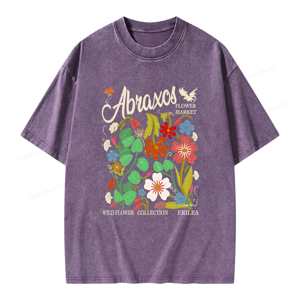 Pagewings Abraxos Unisex Washed T-shirt