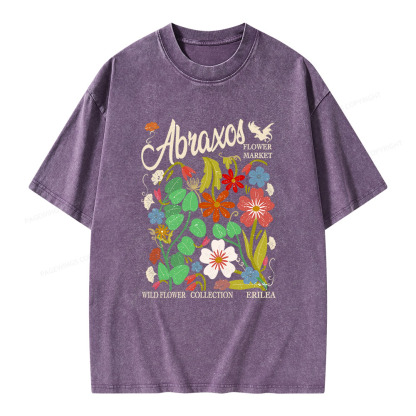 Pagewings Abraxos Unisex Washed T-shirt