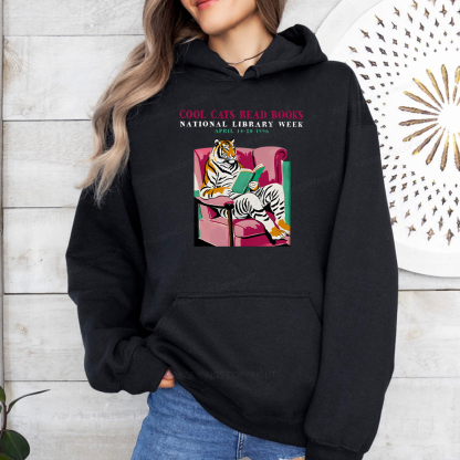 Pagewings Library Week Poster 1996 Unisex Classic Hoodie
