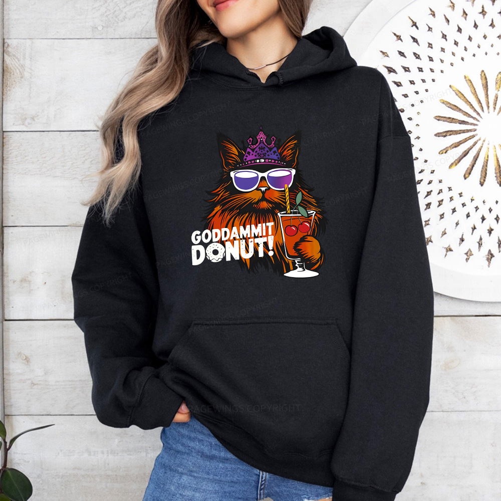 Pagewings Goddammit Donut Unisex Classic Hoodie