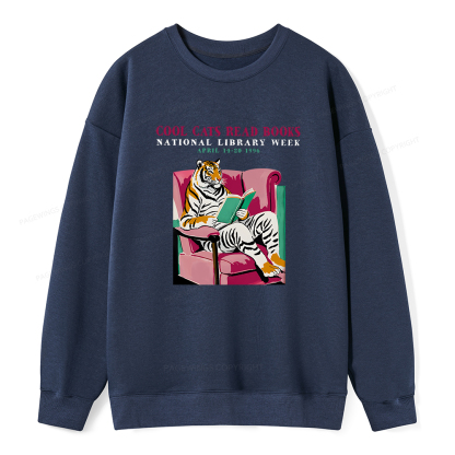 Pagewings Library Week Poster 1996 Unisex Classic Sweatshirt