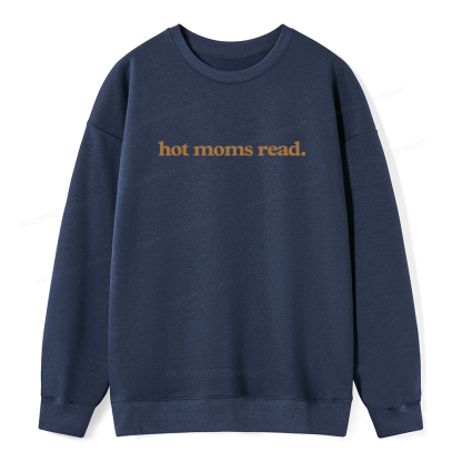 Pagewings Hot Moms Read Unisex Classic Sweatshirt