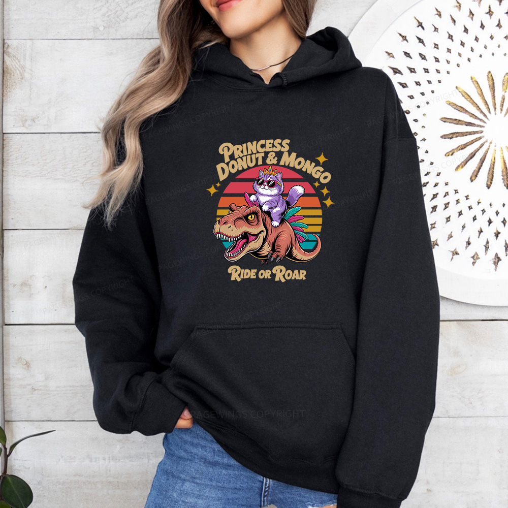 Pagewings Princess Donut & Mongo Unisex Classic Hoodie