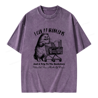 Pagewings I Got 99 Problems Unisex Washed T-shirt