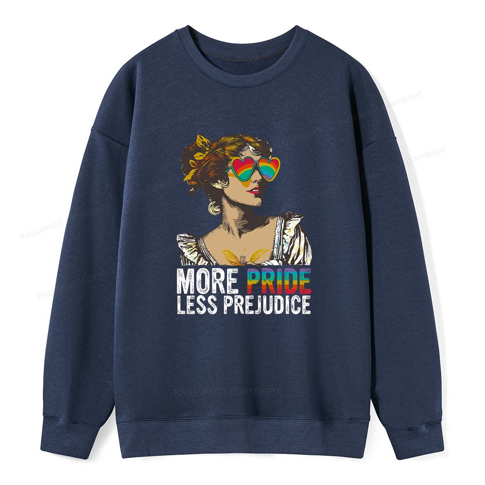 Pagewings More Pride Less Prejudice Unisex Classic Sweatshirt