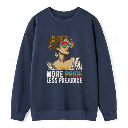 Pagewings More Pride Less Prejudice Unisex Classic Sweatshirt