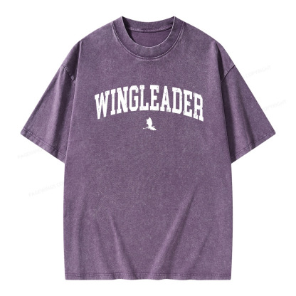 Pagewings Wingleader Unisex Washed T-shirt