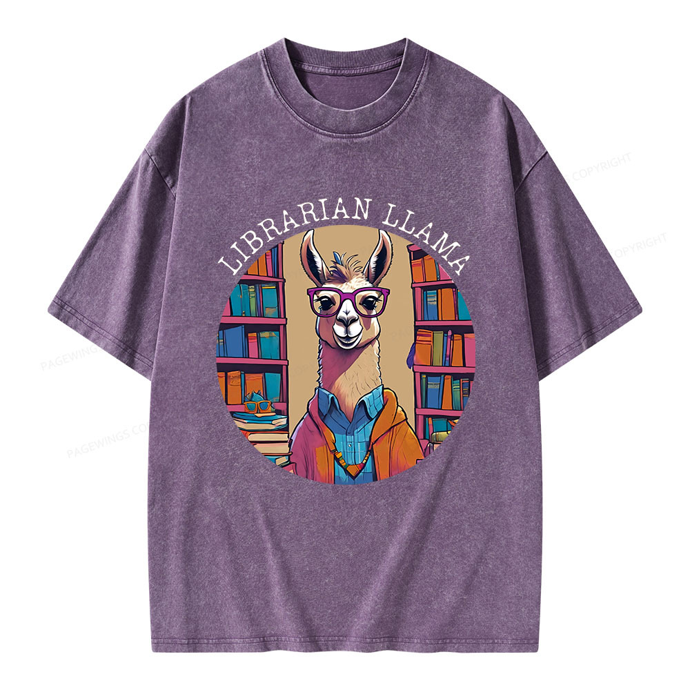 Pagewings Unleash Your Inner Bookworm Unisex Washed T-shirt