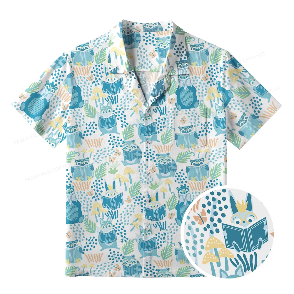 Pagewings Don't Bother Me I'm Reading Unisex Hawaiian Shirt