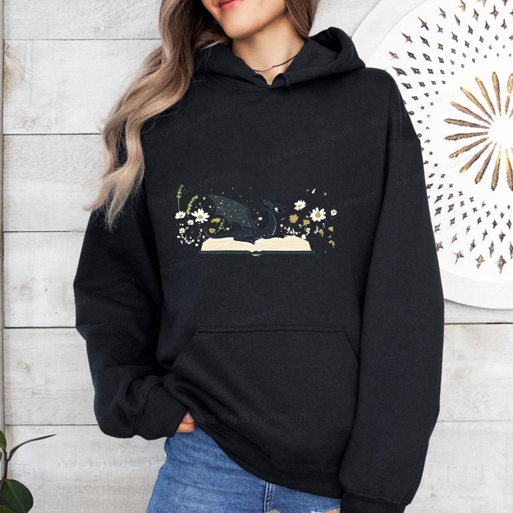Pagewings Dragon Book Unisex Classic Hoodie