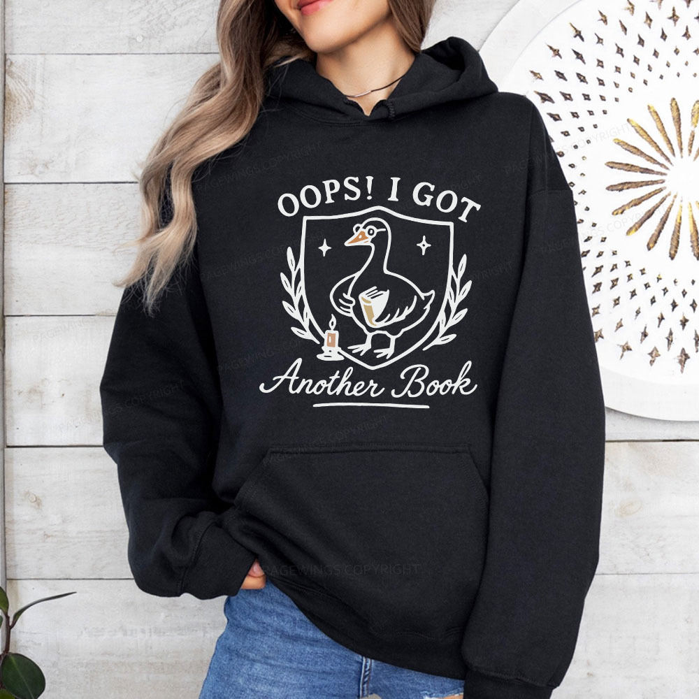 Pagewings Oops I Got Another Book Unisex Classic Hoodie