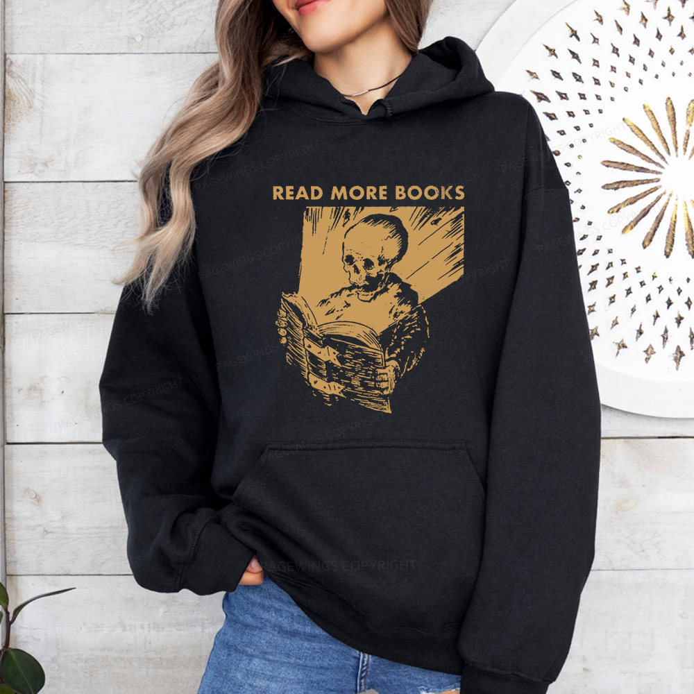 Pagewings Read More Books Unisex Classic Hoodie