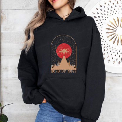 Pagewings Mist Bookish Unisex Classic Hoodie