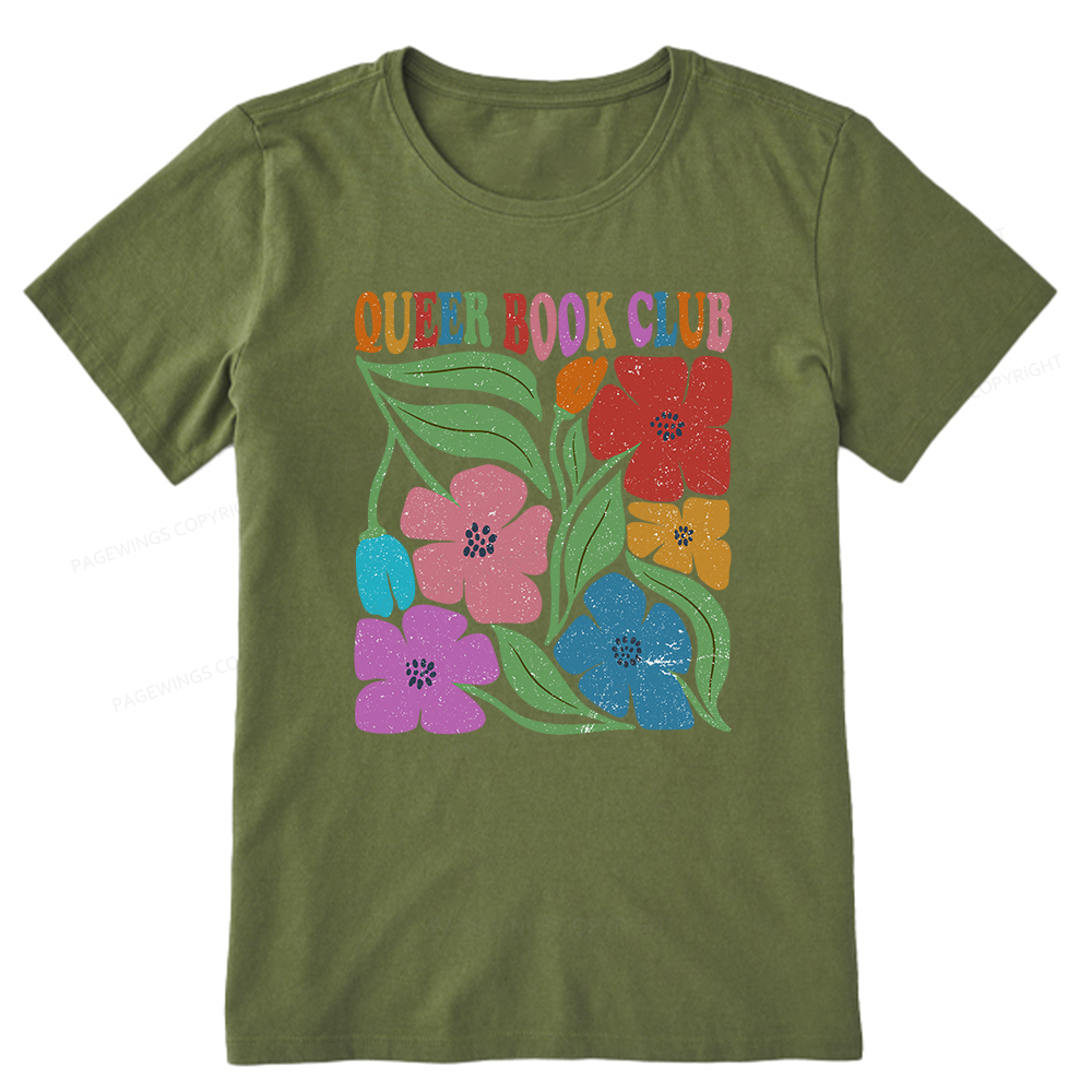 Pagewings Queer Book Club Unisex Classic T-shirt