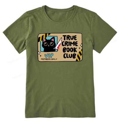 Pagewings True Crime Book Club Unisex Classic T-shirt