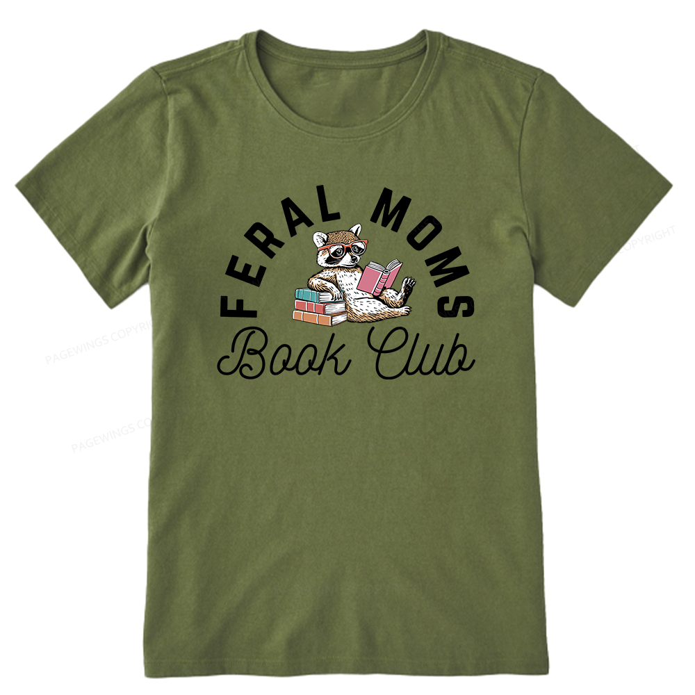 Pagewings Feral Moms Book Club Unisex Classic T-shirt