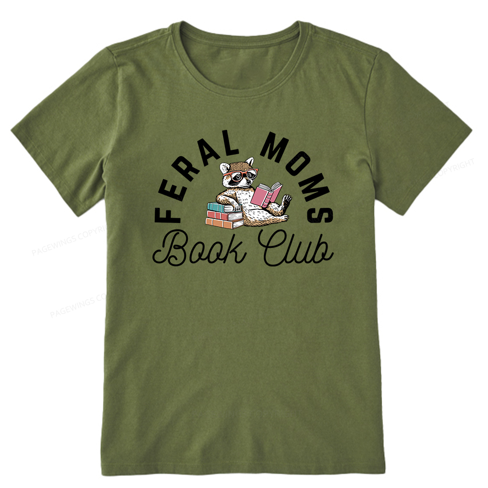 Pagewings Feral Moms Book Club Unisex Classic T-shirt