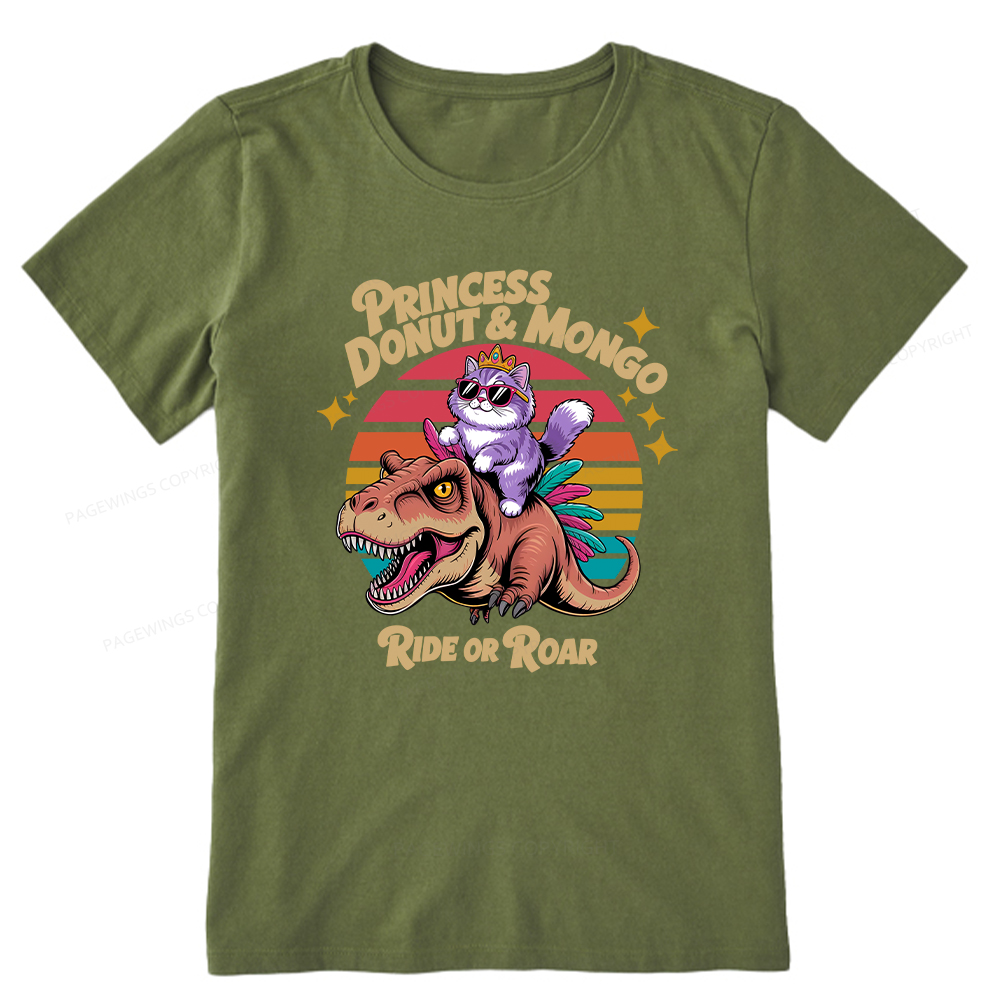 Pagewings Princess Donut & Mongo Unisex Classic T-shirt