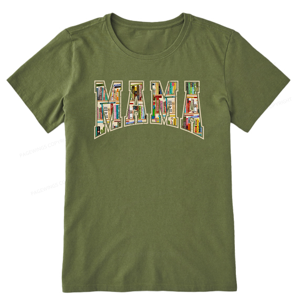 Pagewings About MAMA's Bookshelf Unisex Classic T-shirt