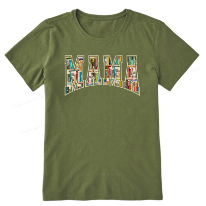 Pagewings About MAMA's Bookshelf Unisex Classic T-shirt
