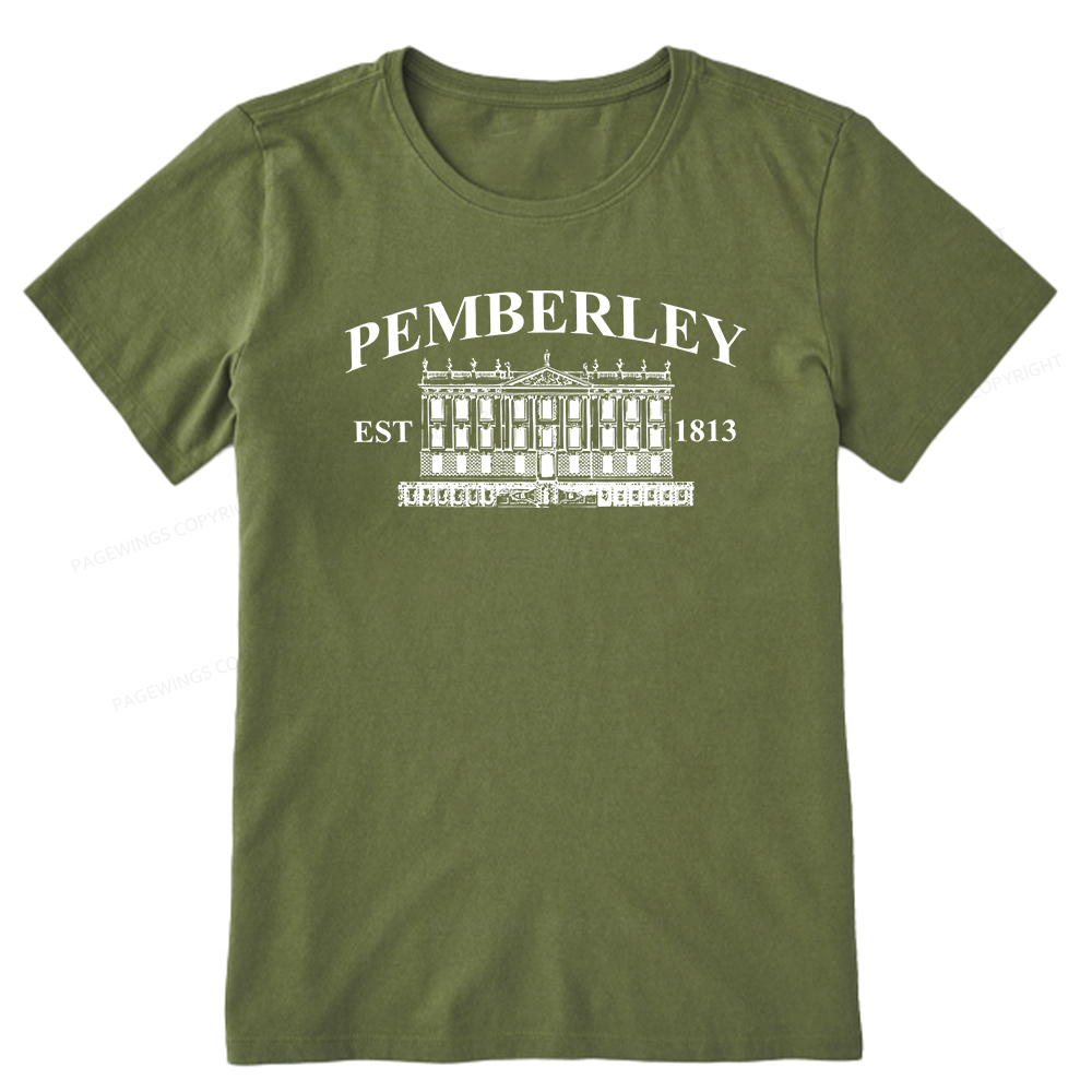 Pagewings Pemberley Unisex EST 1813 Unisex Classic T-shirt
