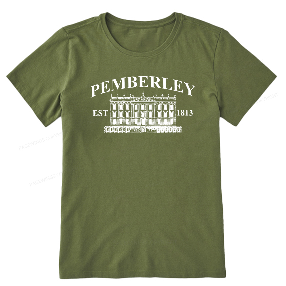 Pagewings Pemberley Unisex EST 1813 Unisex Classic T-shirt